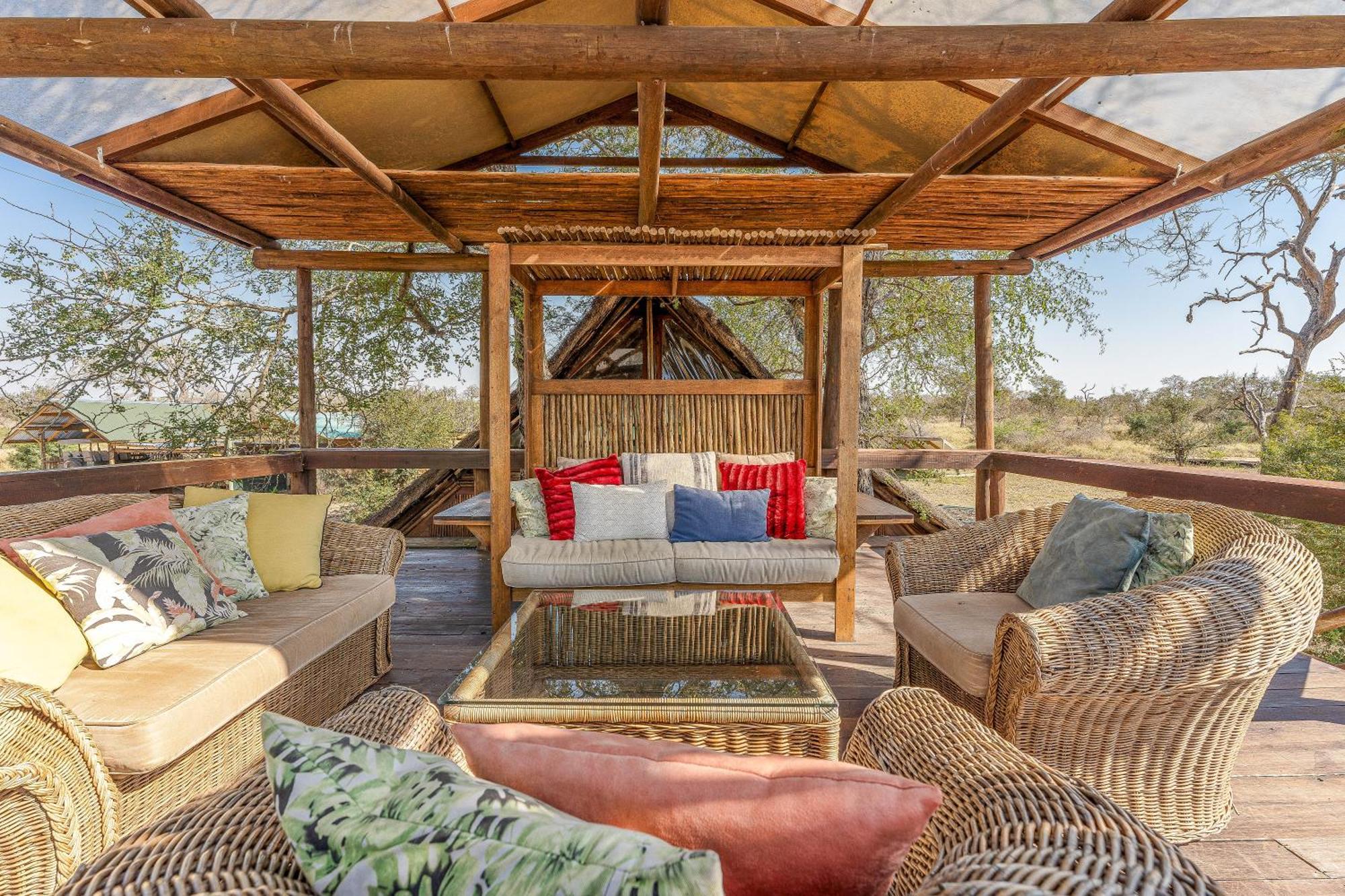 Buffelshoek Tented Camp Manyeleti Game Reserve Eksteriør billede