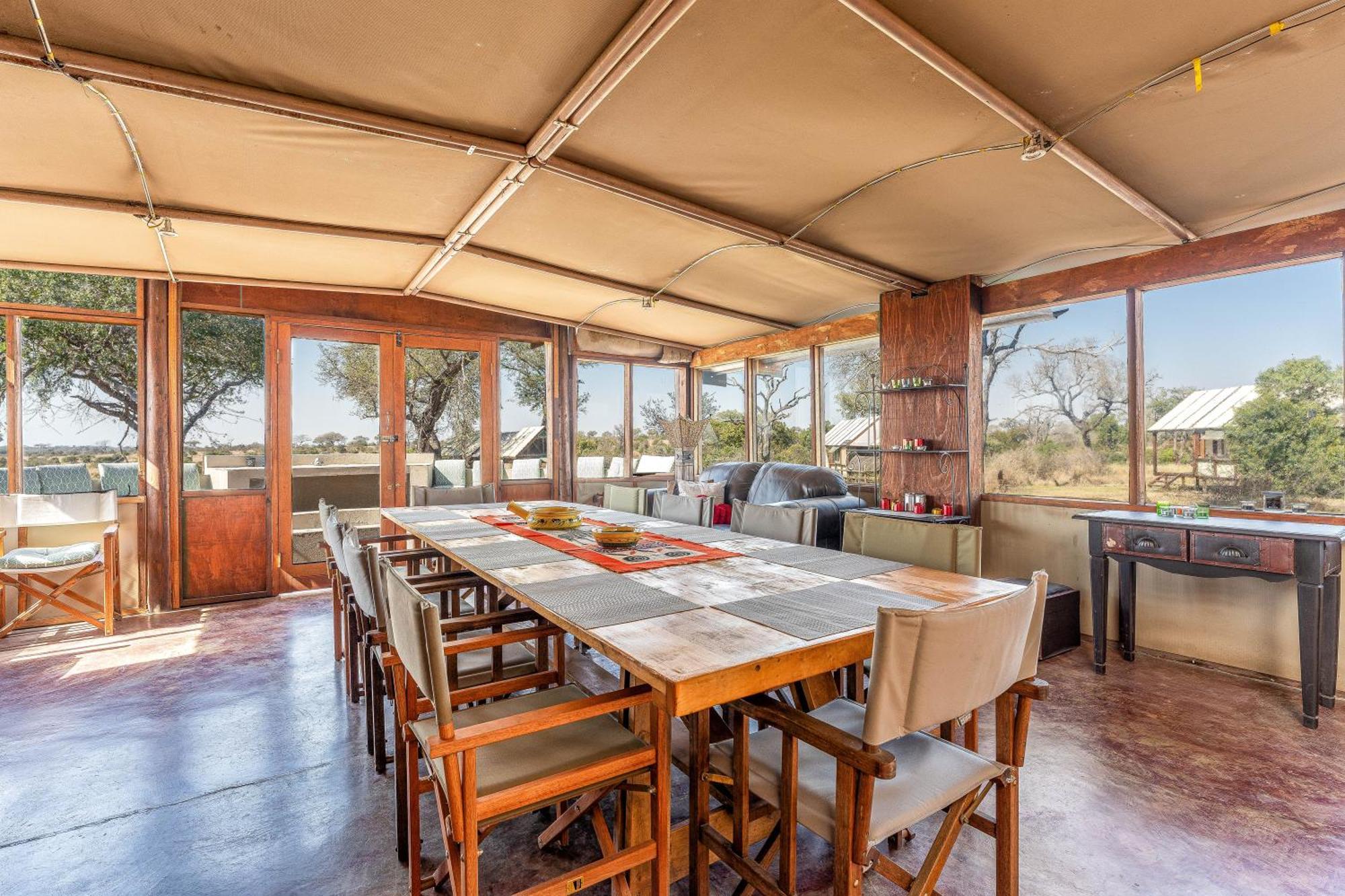 Buffelshoek Tented Camp Manyeleti Game Reserve Eksteriør billede