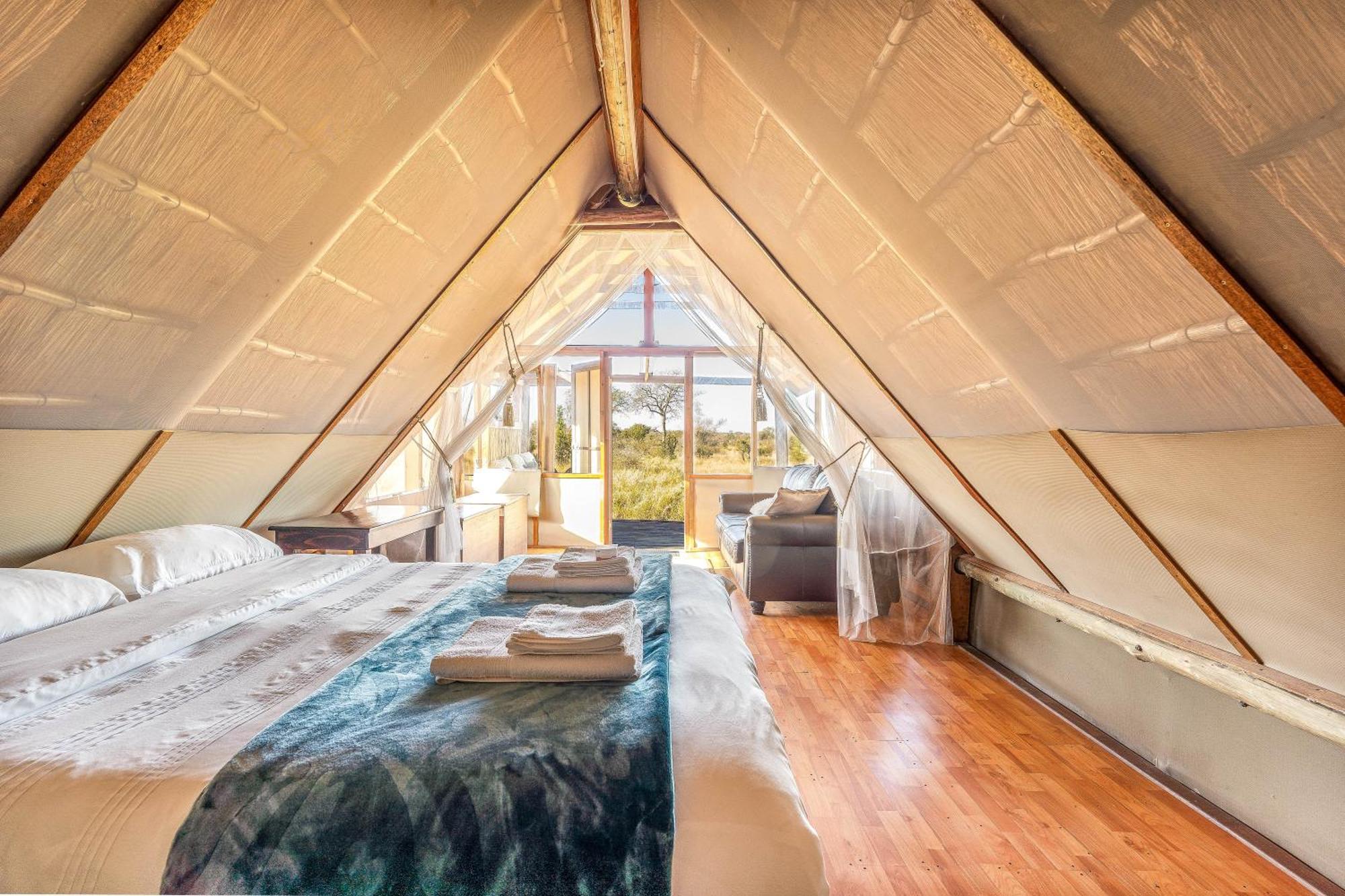 Buffelshoek Tented Camp Manyeleti Game Reserve Eksteriør billede