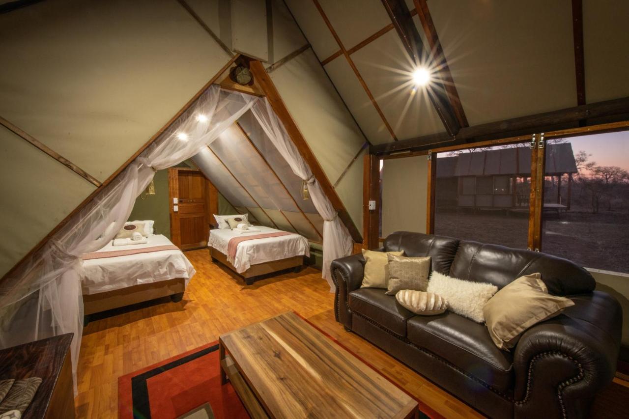 Buffelshoek Tented Camp Manyeleti Game Reserve Eksteriør billede